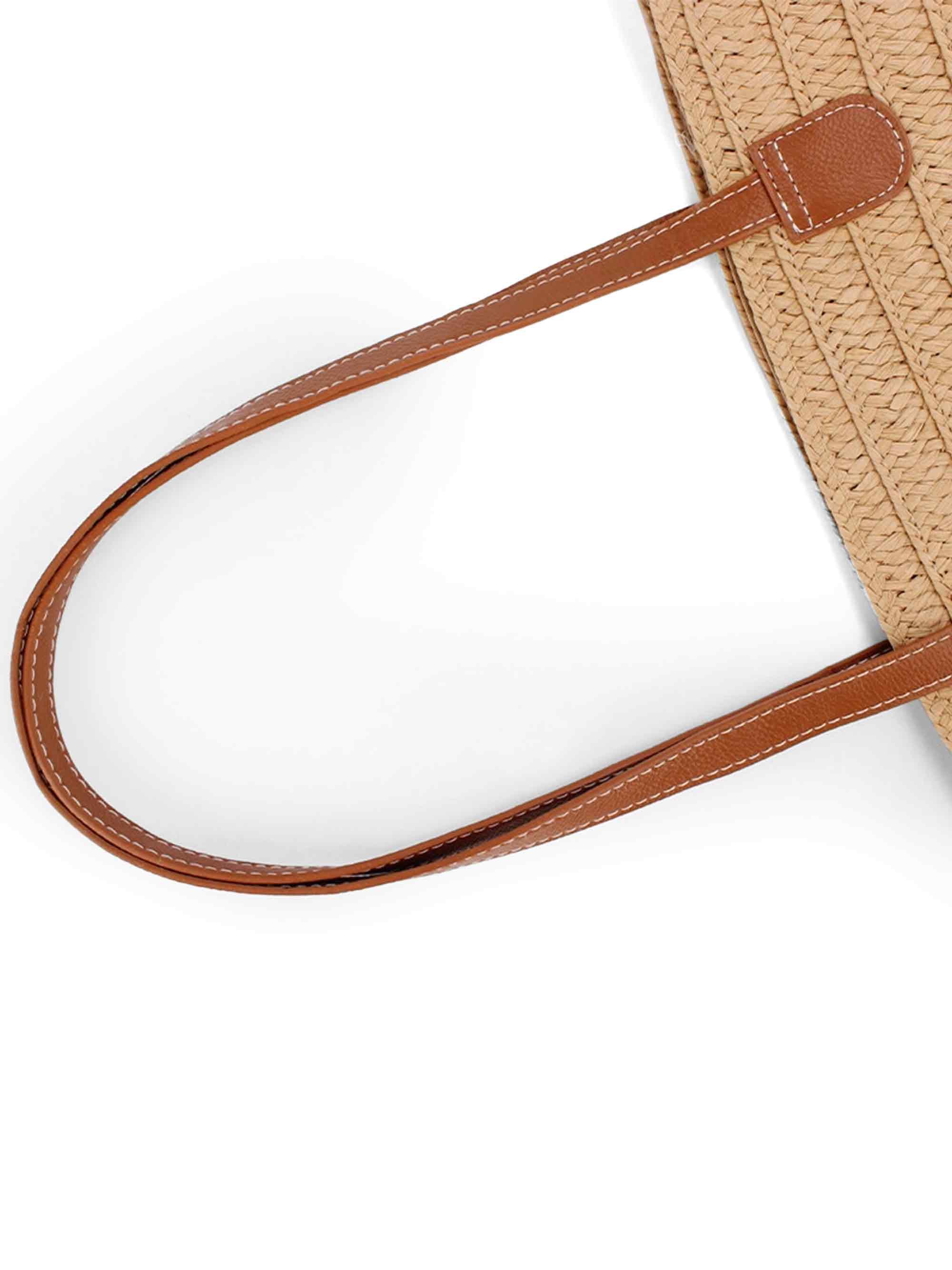 Flacher Trapez-Tote