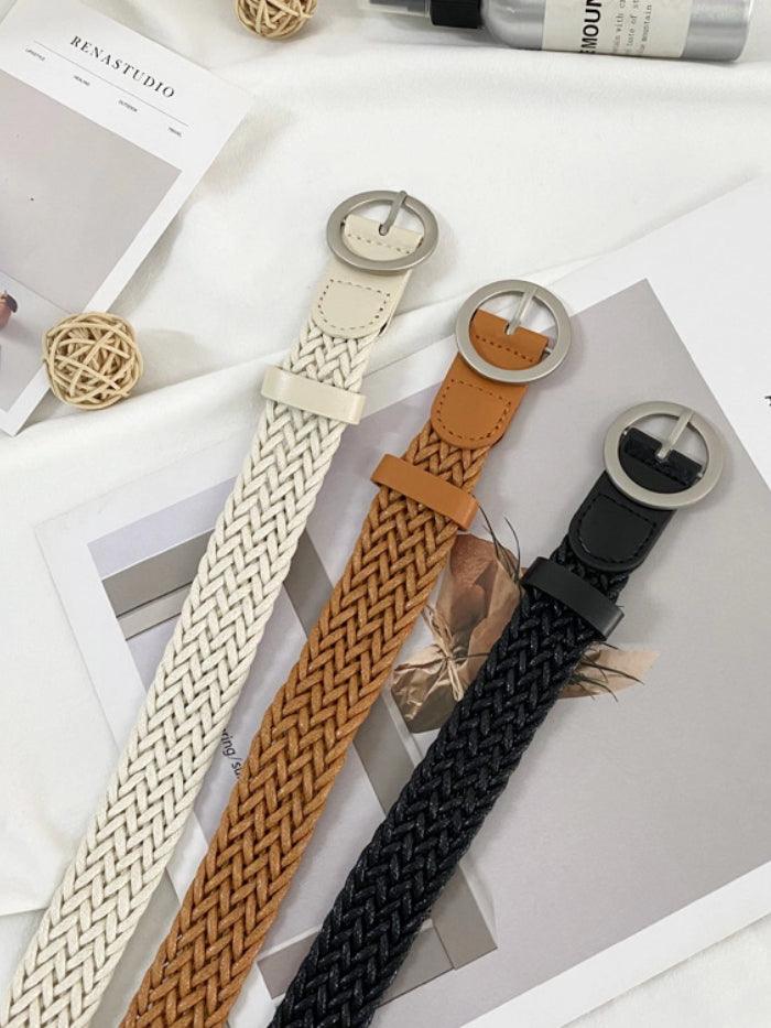 WILLA ALLURE Woven Canvas Belt