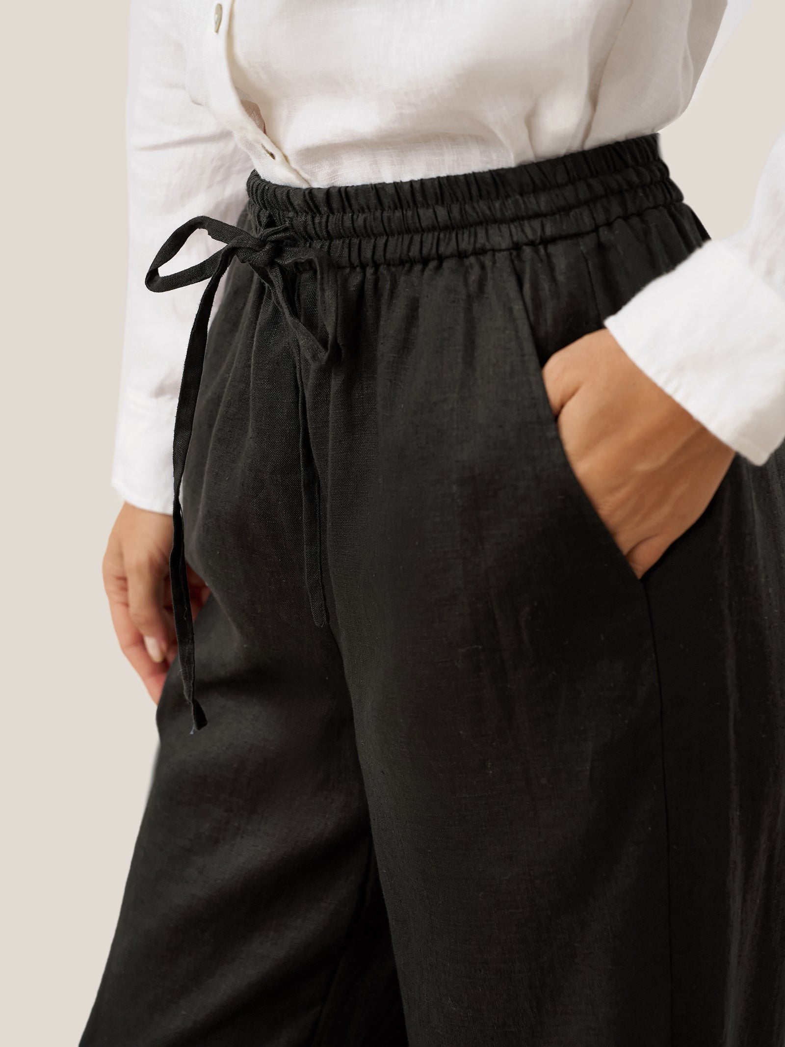 100% Leinen Klassische Hose LYON