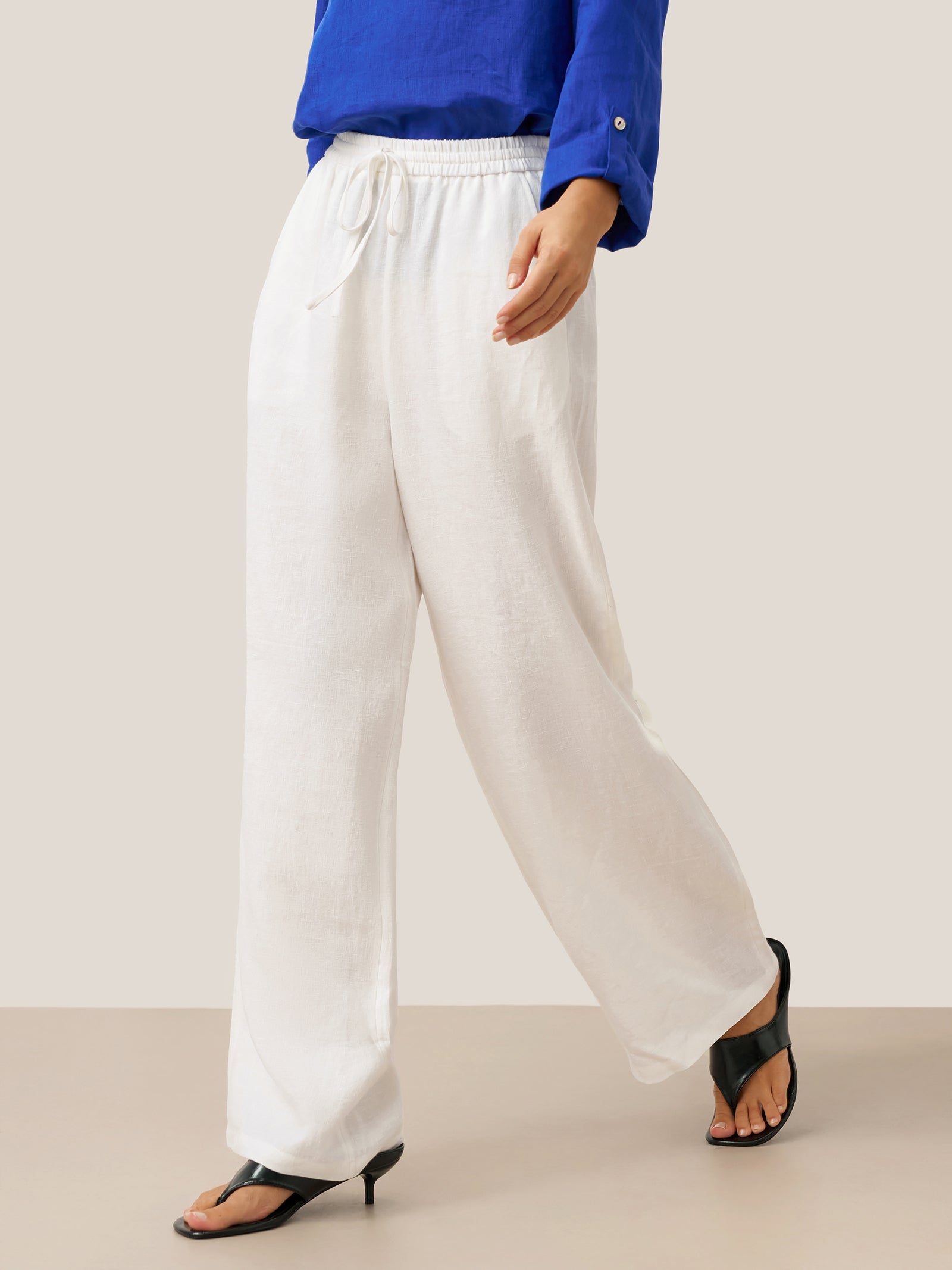 100% Leinen Klassische Hose LYON