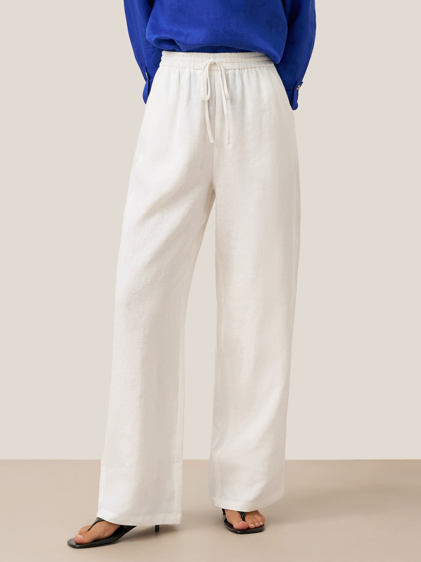 100% Leinen Klassische Hose LYON