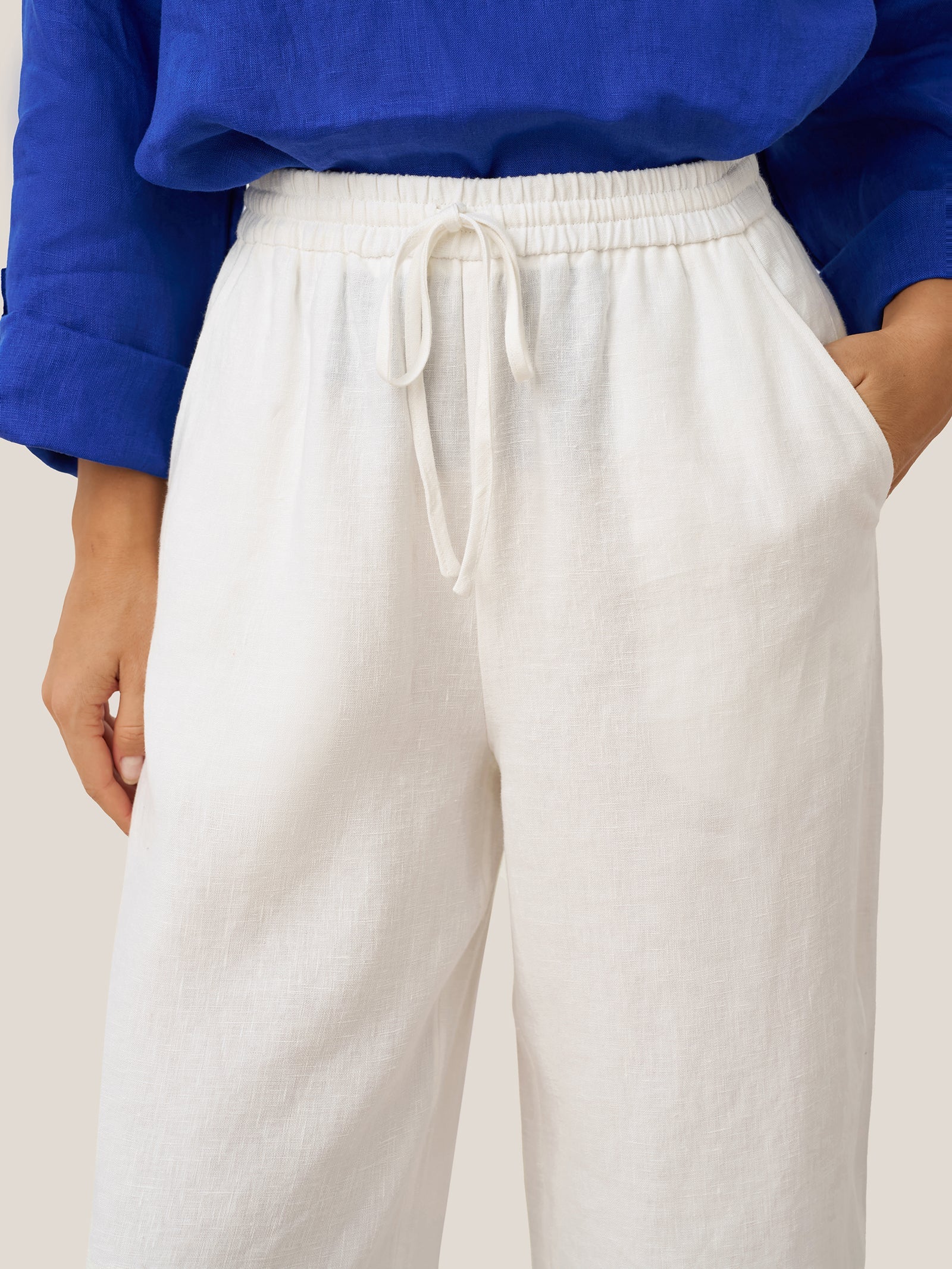 100% Leinen Klassische Hose LYON