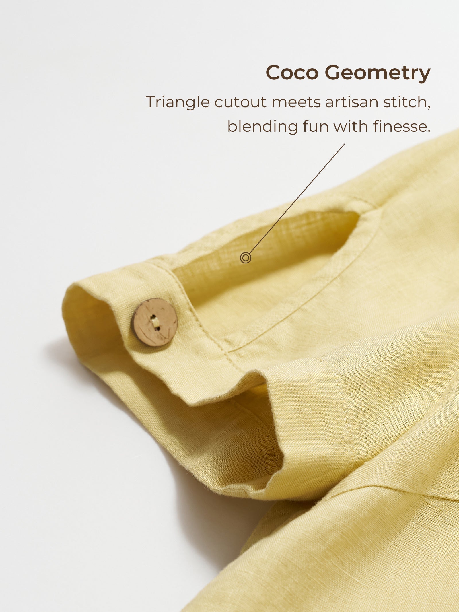 100% Leinen Ösen Kurzarm Pullover Top ADA