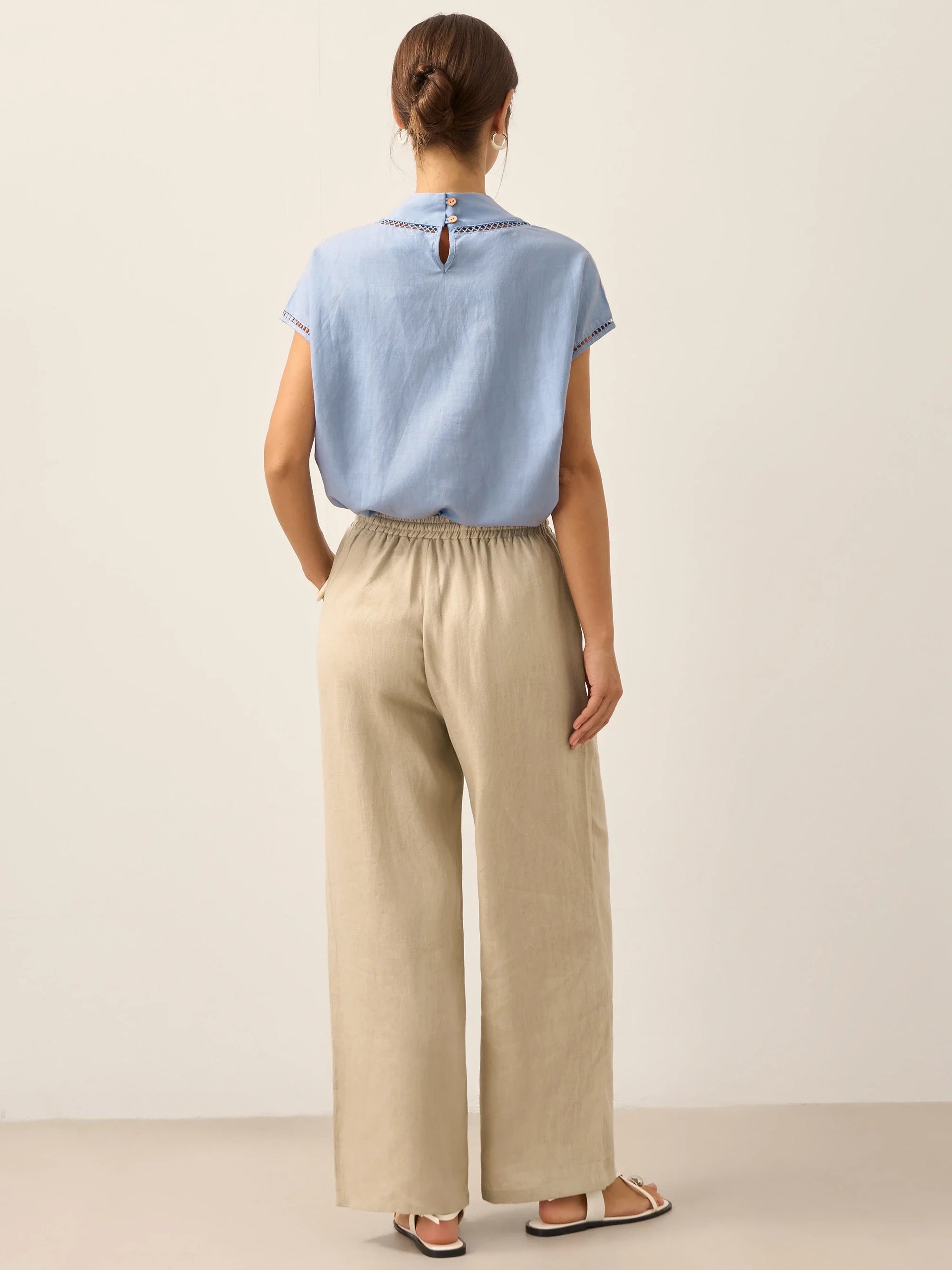 100% Leinen Klassische Hose LYON