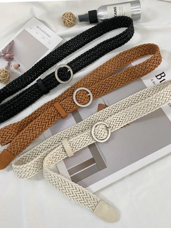 WILLA ALLURE Woven Canvas Belt