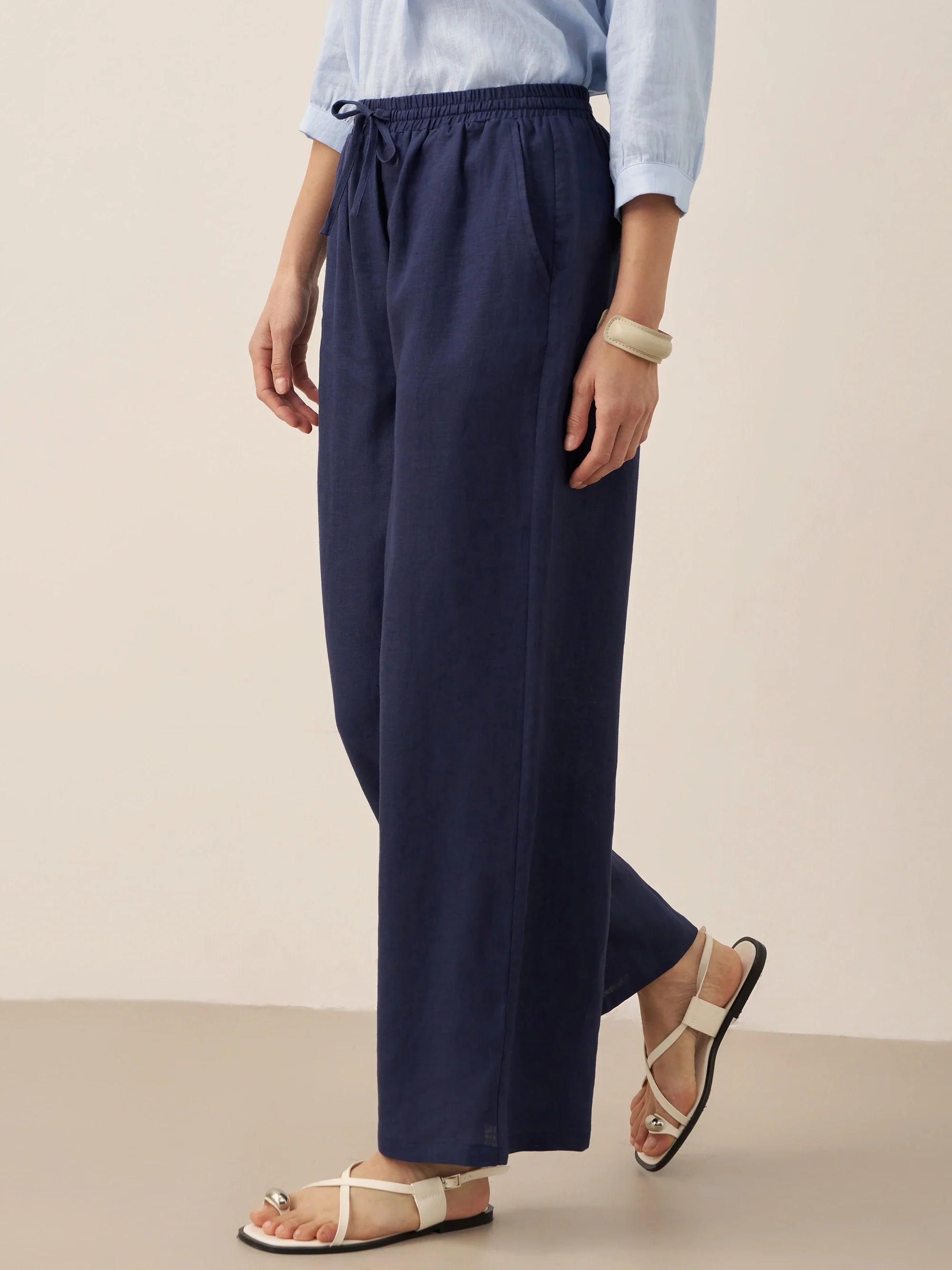 100% Leinen Klassische Hose LYON