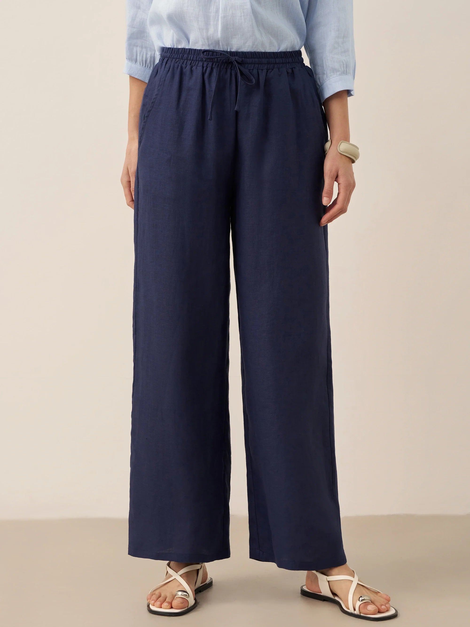 100% Leinen Klassische Hose LYON