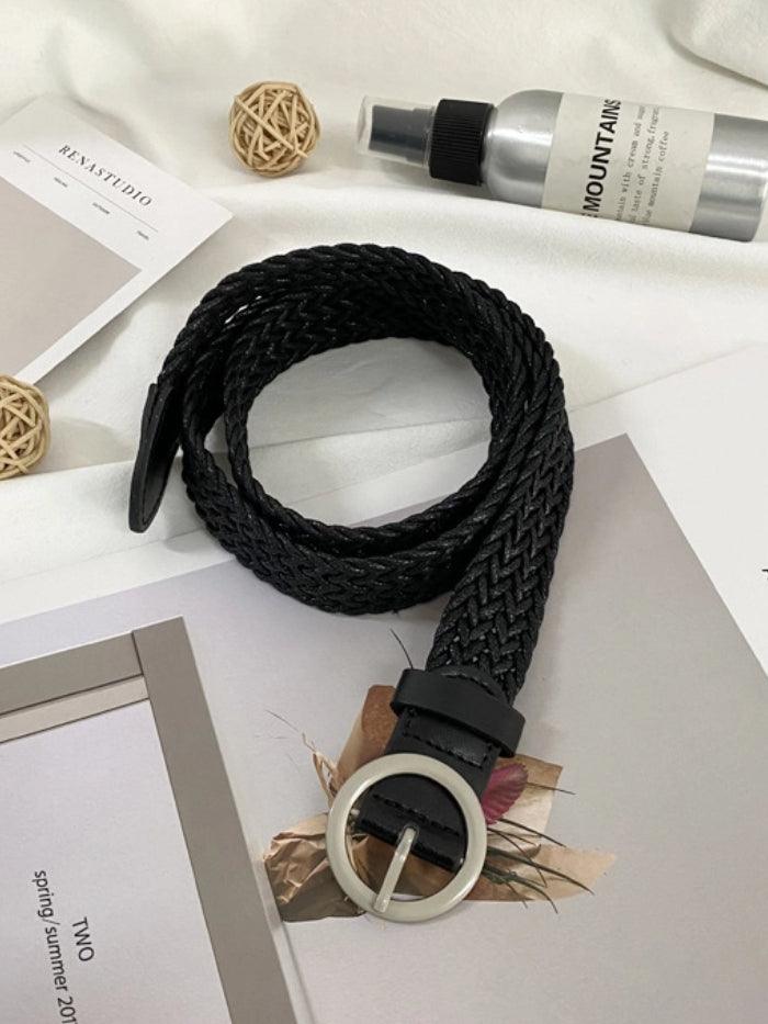 WILLA ALLURE Woven Canvas Belt