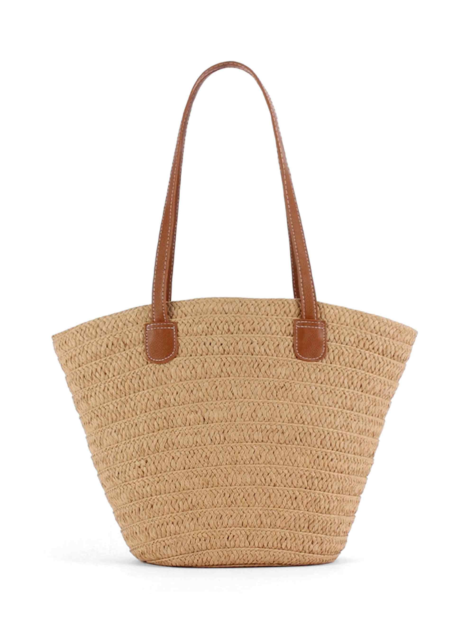 Flacher Trapez-Tote