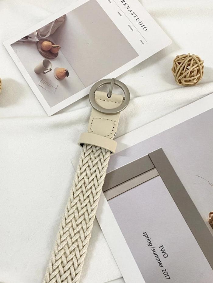 WILLA ALLURE Woven Canvas Belt