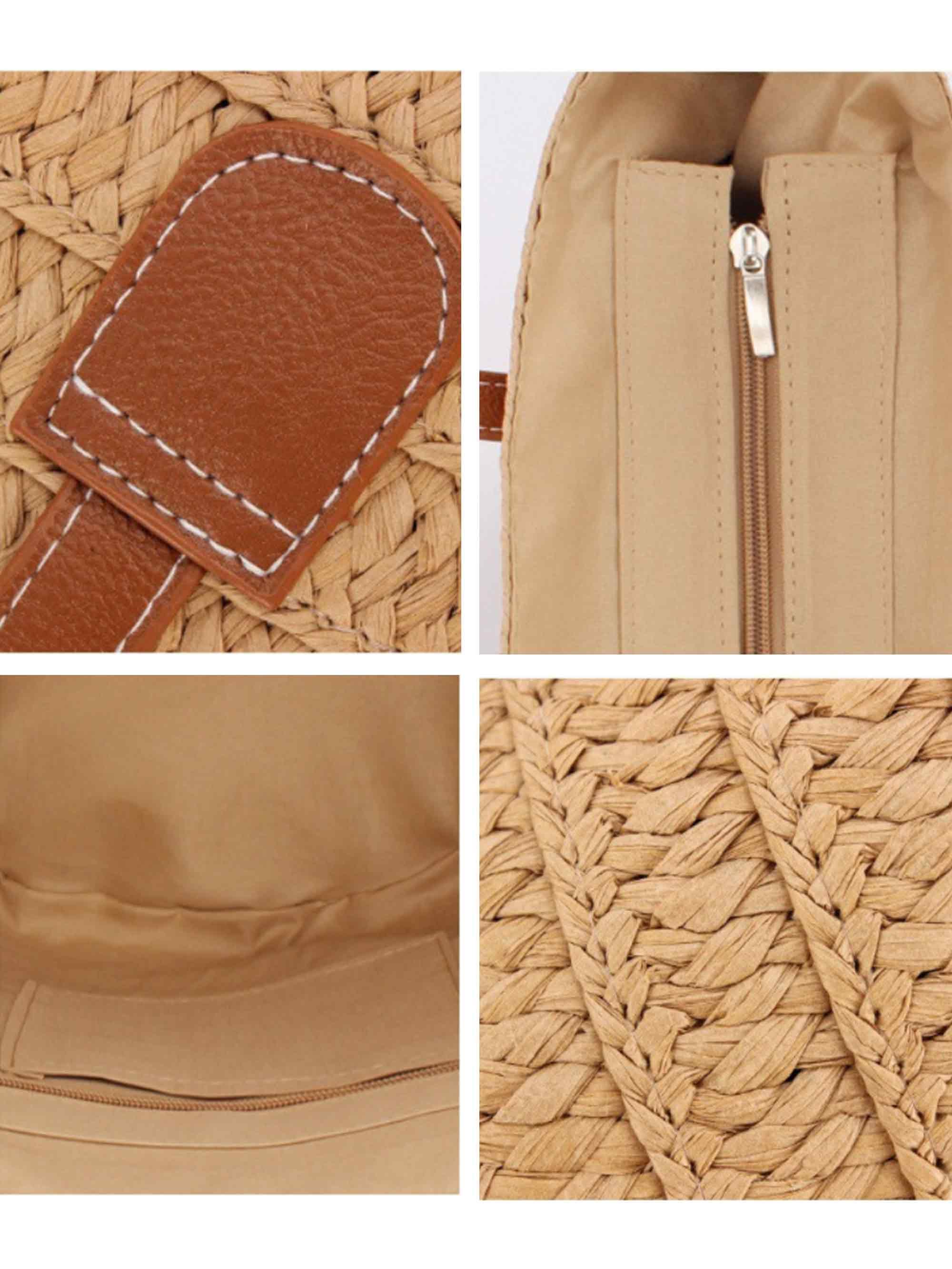 Flacher Trapez-Tote