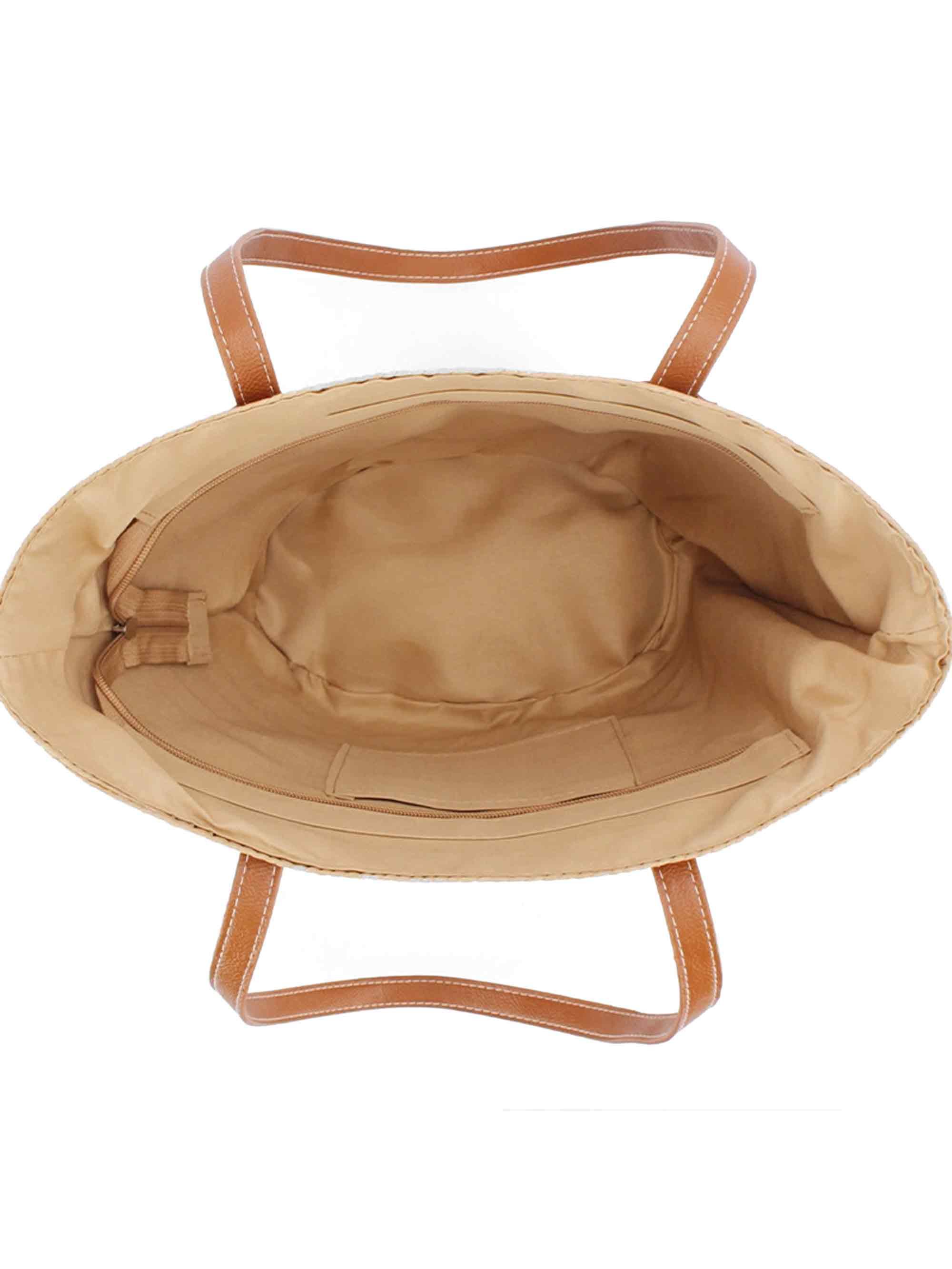 Flacher Trapez-Tote