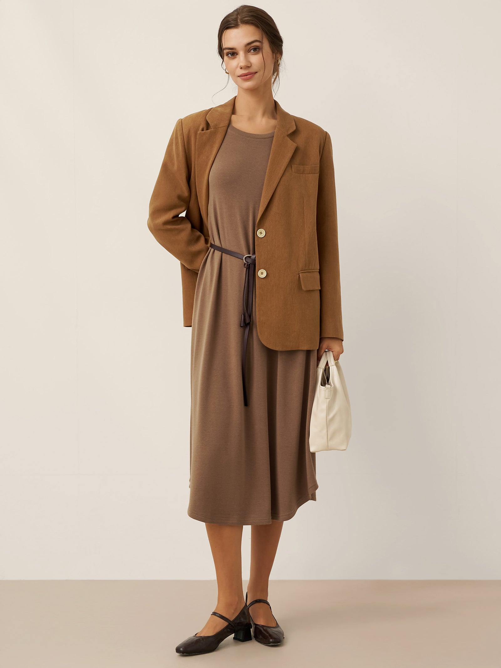 Echter Leder Gürtel Vielseitige Stylingmöglichkeiten für Kleider und Blazer VIVETTE
