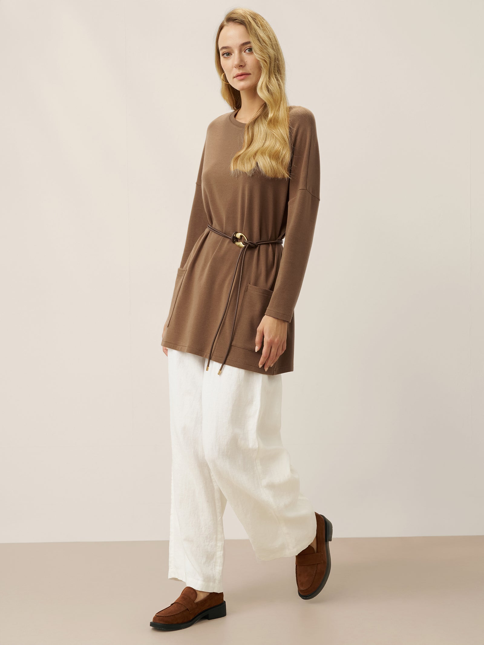 Leder Gürtel Vielseitiges Styling Taillenzubehör AURELIA