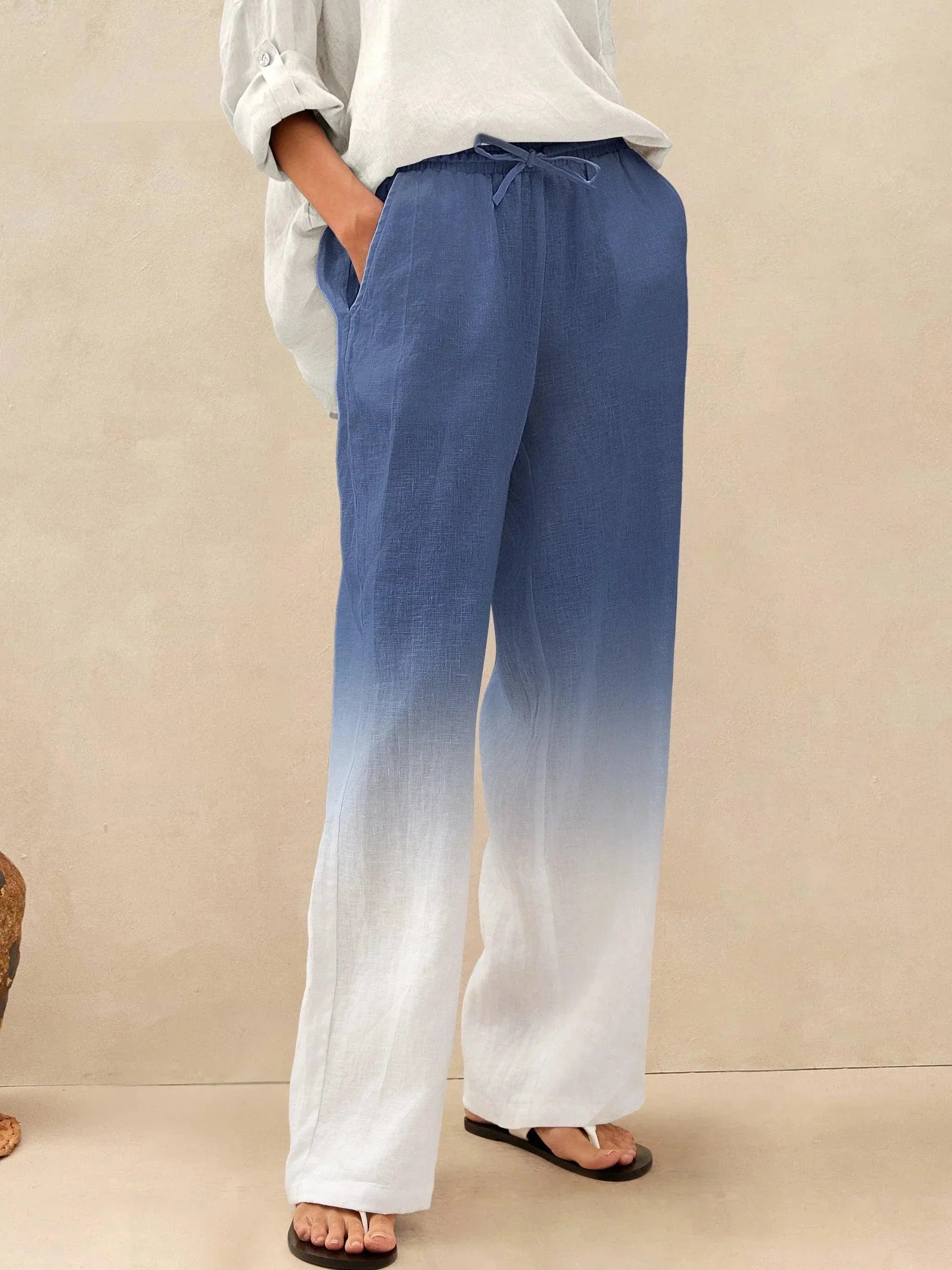100% Leinen Klassische Hose LYON
