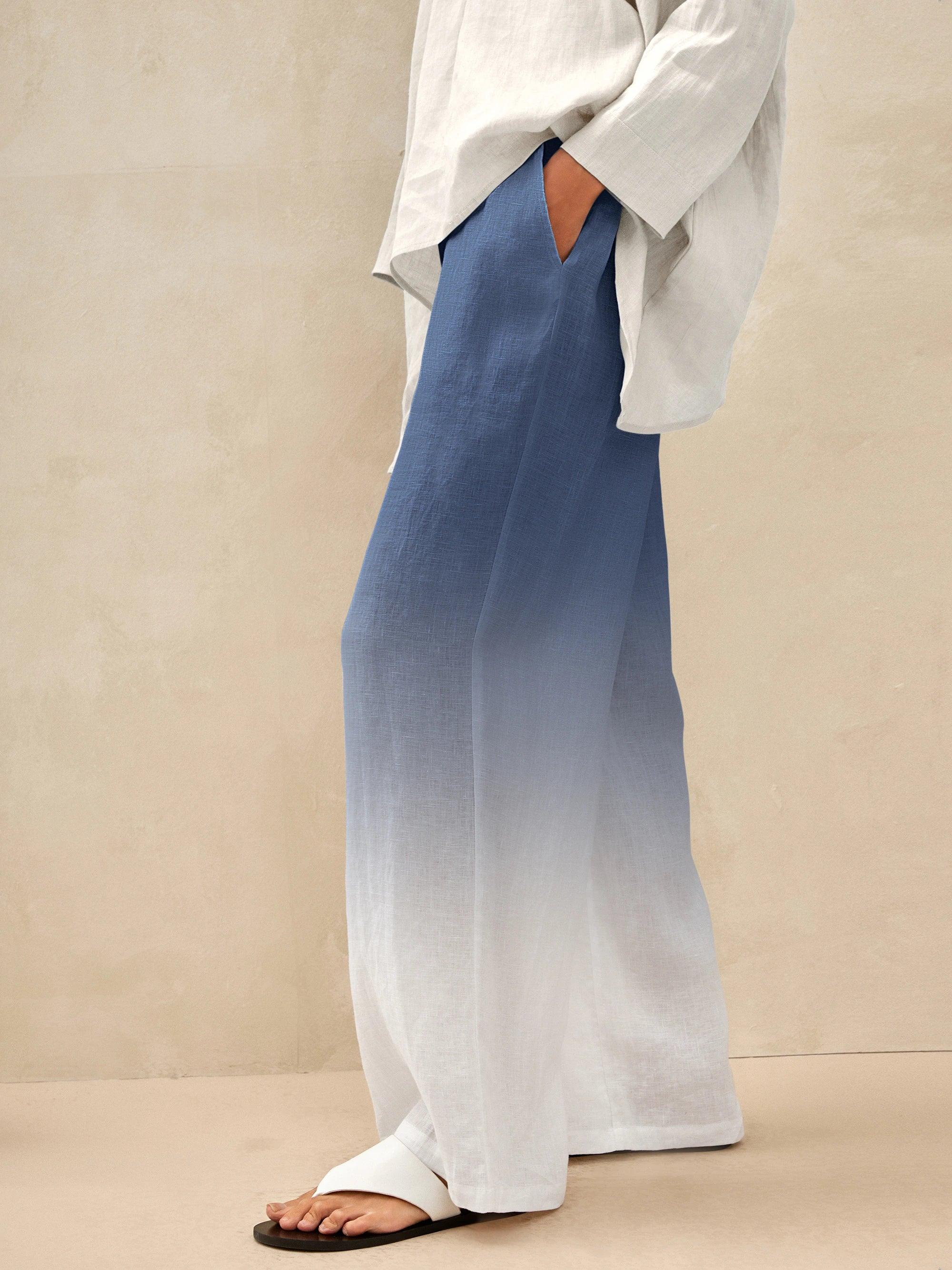 100% Leinen Klassische Hose LYON